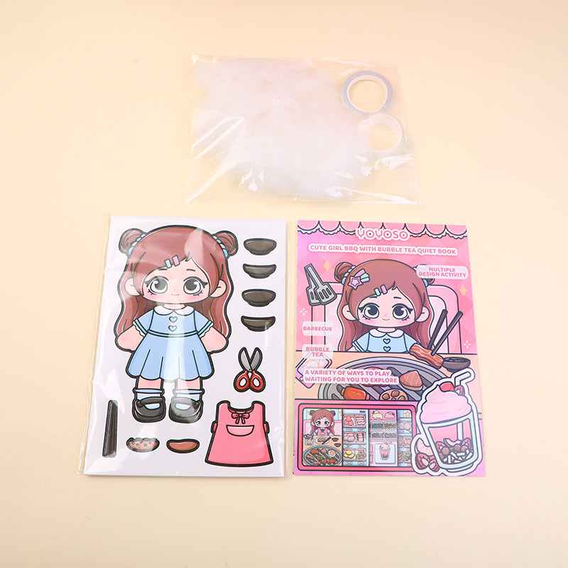 Nail beauty quiet book YT-CO-003