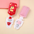 Milk tea bear patch air cushion comb (strawberry special edition)-3388