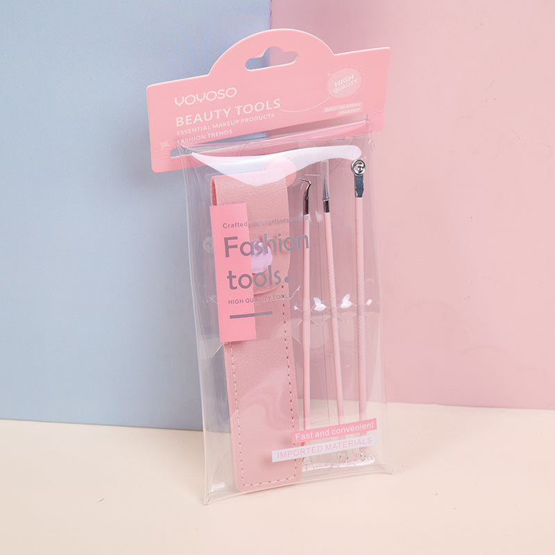 Acne needle set with storage