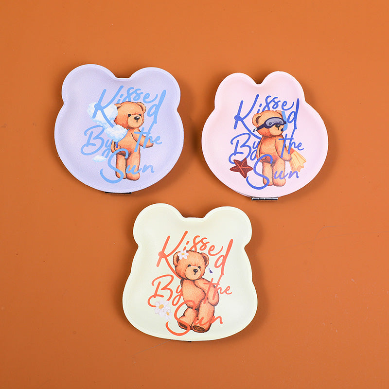 TEDDY ISLAND series stress relief fashion mirror-casual bear