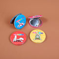 TOMARMON series round 3D embossed fashion mirror