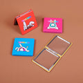 TOMARMON series square crystal relief fashion mirror