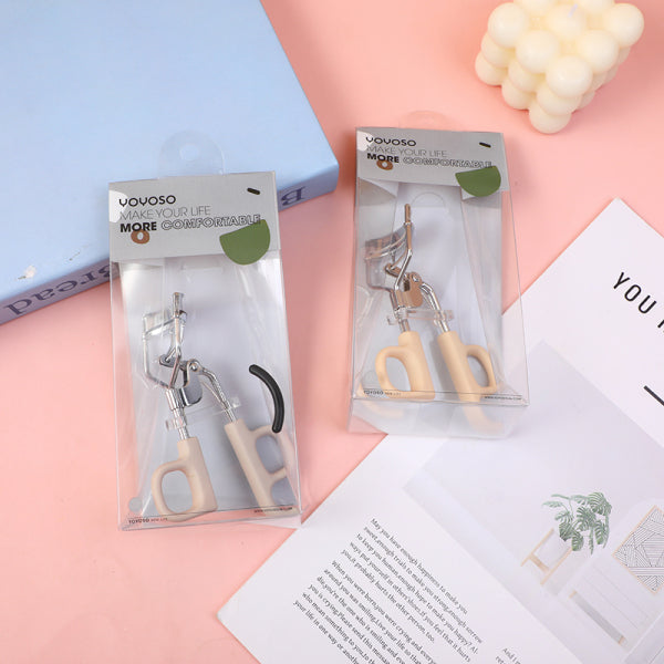 Instant curling eyelash curler