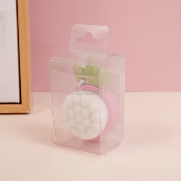 Strawberry massage facial cleansing brush