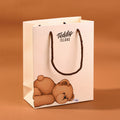 TEDDY ISLAND series lying bear gift bag-M