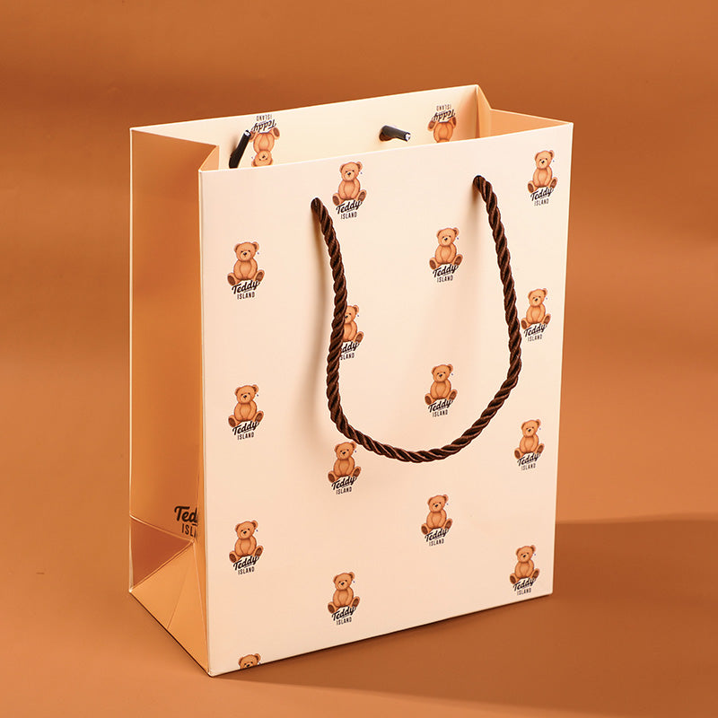 TEDDY ISLAND series little bear gift bag-M