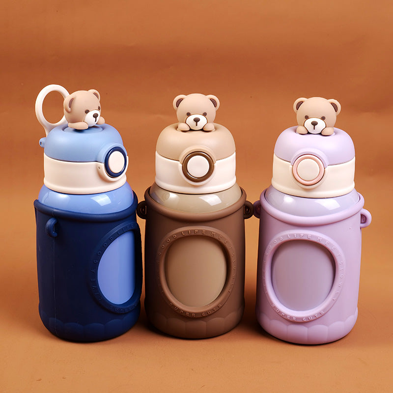 TEDDY ISLAND series children's vacuum cup-450ml
