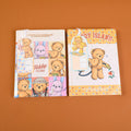 TEDDY ISLAND series hardback notebook-colored inner pages 96 sheets