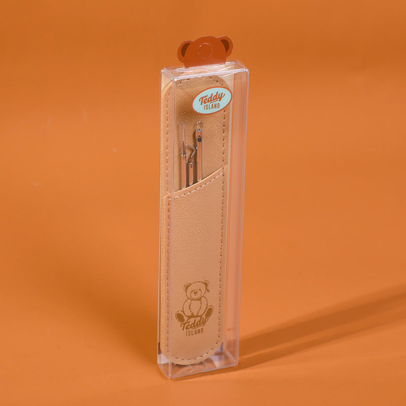 TEDDY ISLAND series acne needle combo set-3pcs