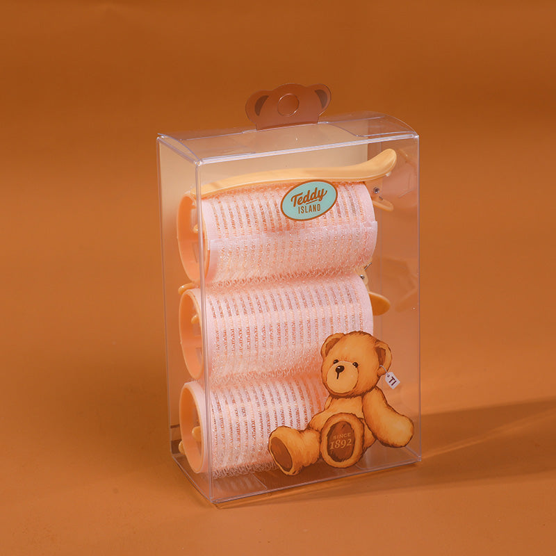 TEDDY ISLAND series beauty hair curler-3pcs
