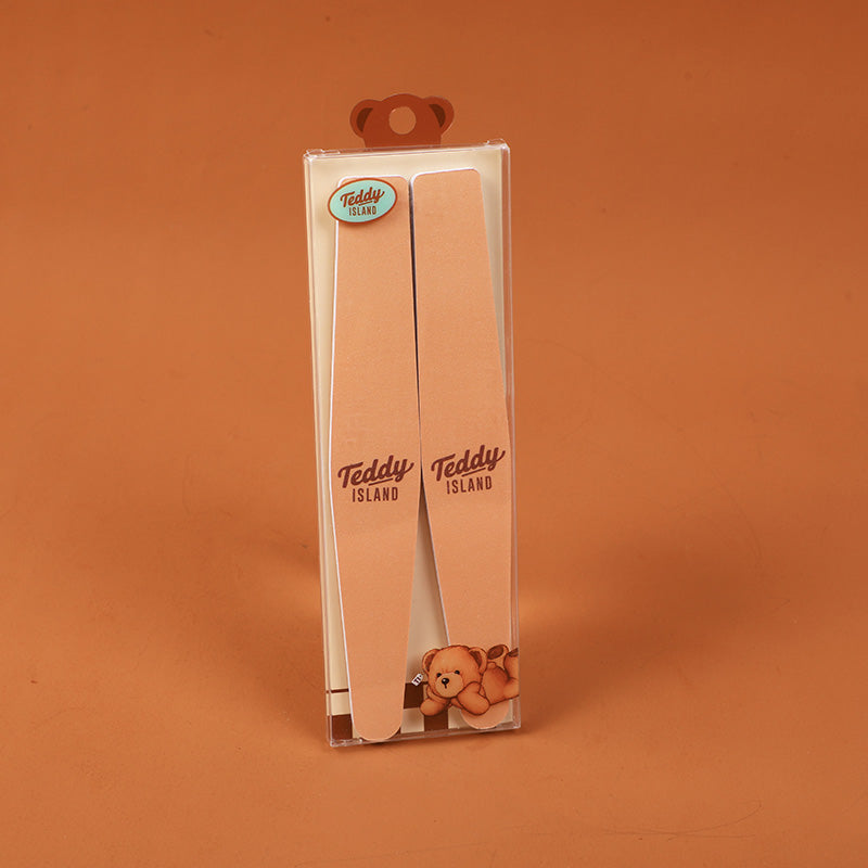 TEDDY ISLAND series nail file-2pcs