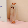 TEDDY ISLAND series eye makeup brush combo set-3pcs