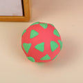 Cheese and dragon fruit PU decompression bouncy ball 6cm