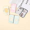 Simple cartoon series PU manicure set-7pcs