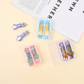 Cartoon fruit series expoxy nail clippers set