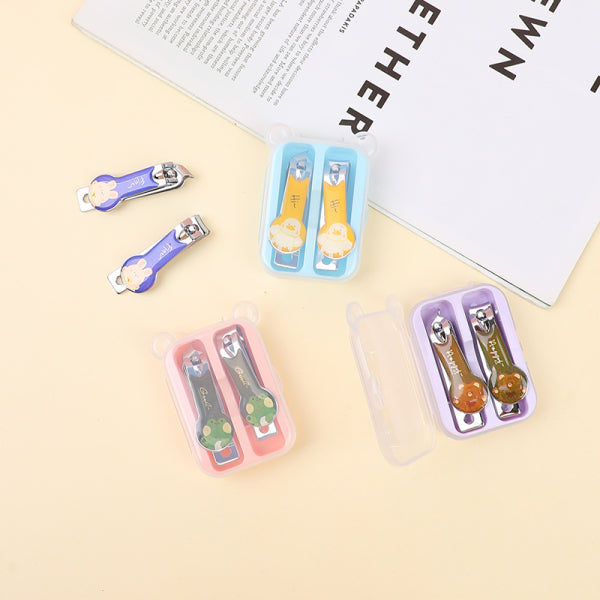 Cartoon fruit series expoxy nail clippers set