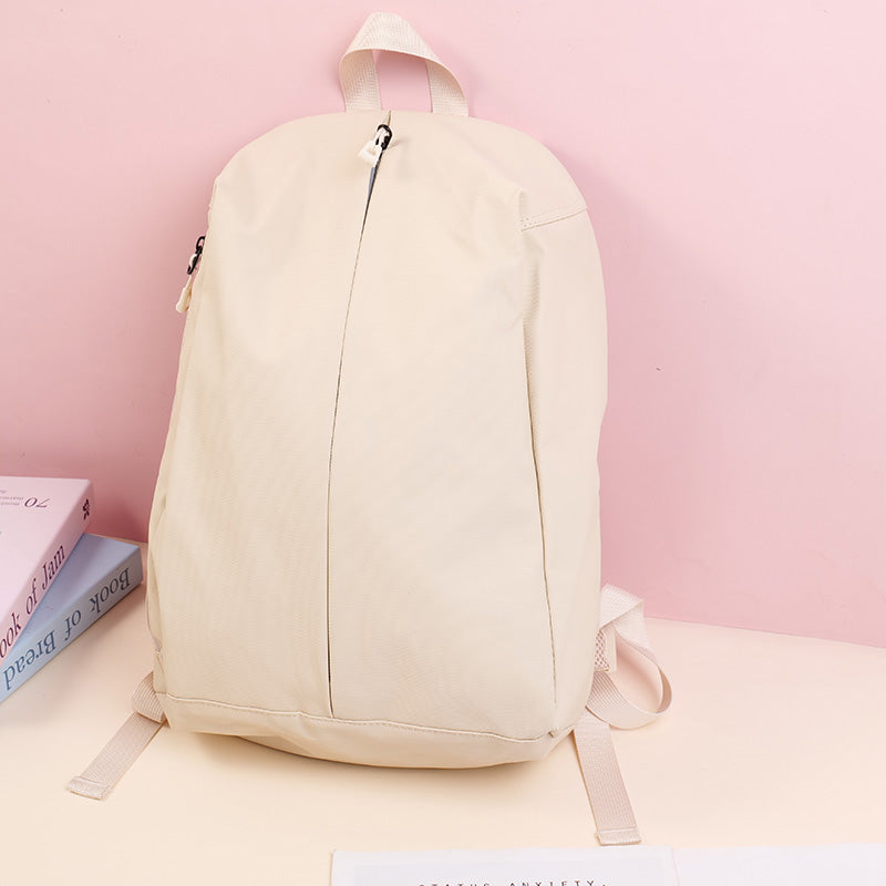 Business style backpack-beige