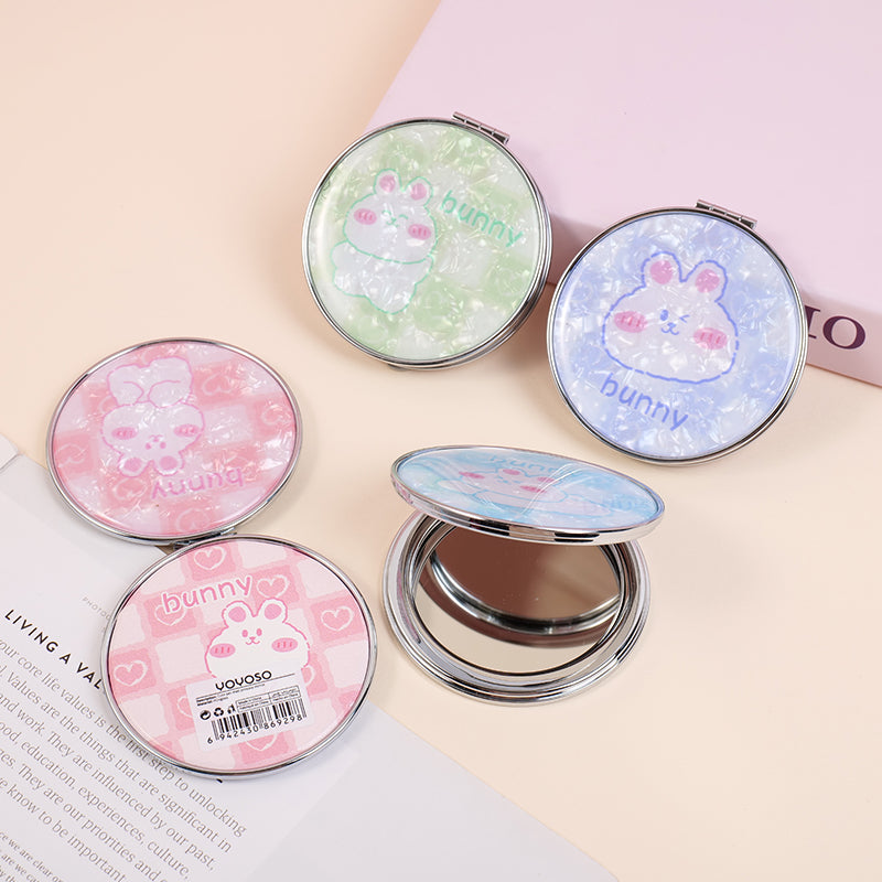 Cute pet shell princess mirror