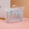 Travel bottle 5pcs set-blue
