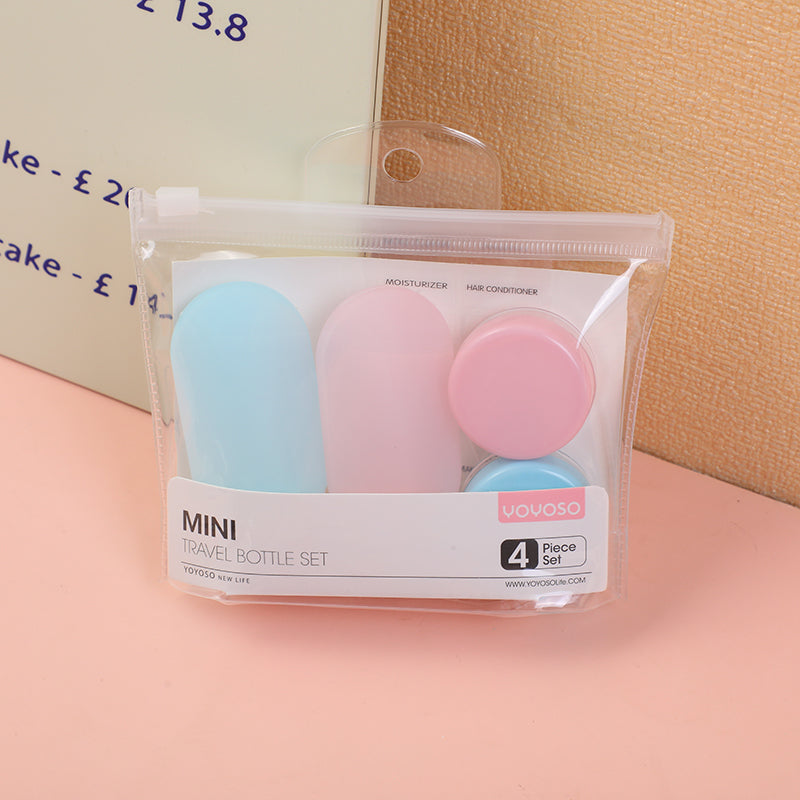 Mini travel bottle set-4pcs