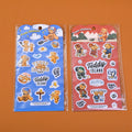 TEDDY ISLAND series happy diary foaming stickers combo set AB