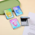 Summer ice drinks rectangular shell princess mirror