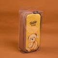 TEDDY ISLAND series pencil case with double zippers-4