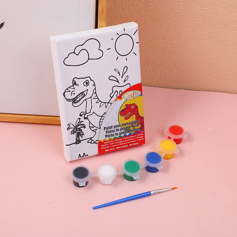 DIY painting-dinosaur 10*15
