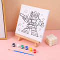 DIY painting set-robot (with easel) 20*20