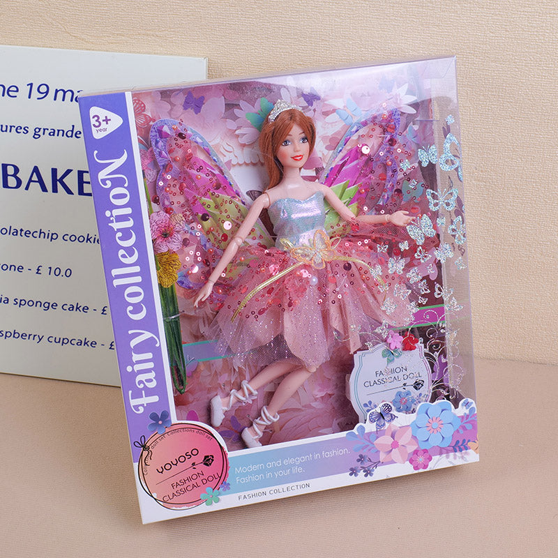 Butterfly wings series 11-joint pink doll-29cm