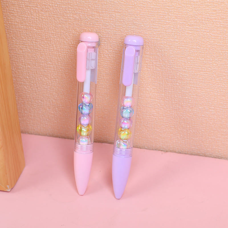 Stackable gel pen-crystal heartbeat signal