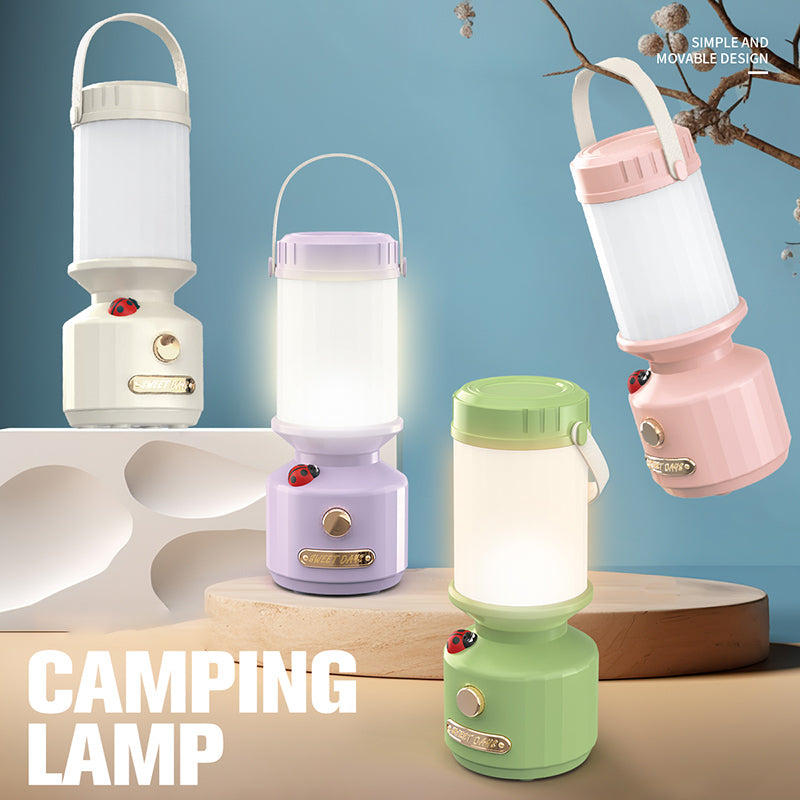 Ladybug simple camping night light