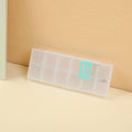 Storage box with 12 grids