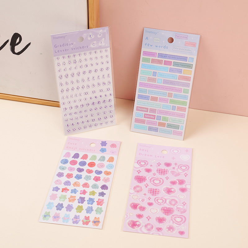 Daily theme bullet journal sticker