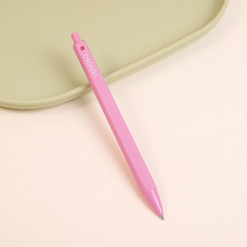 Macaron pink gel pen 0.5mm-blue