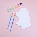 Crazy coloring - color block painting - puppy