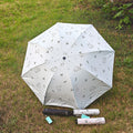 Ribbon Kitten Tri-fold Umbrella