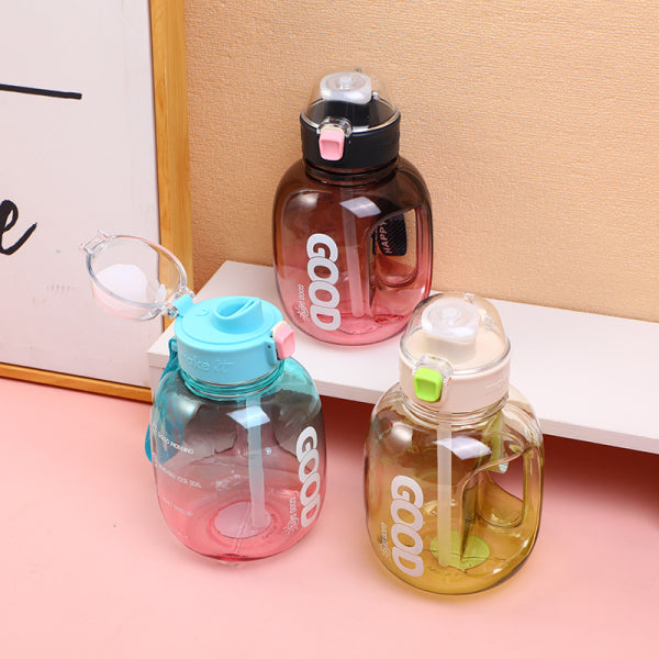 Gradient Color Large Capacity Plastic Cup-900ml