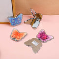 Painted Butterfly Simple Carrying Mirror