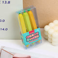 Banana Sharing Eraser 3pcs