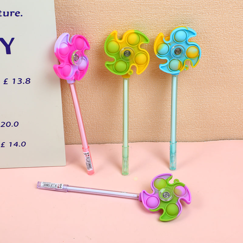 Gradient Wind and Fire Wheel Windmill Neutral - Blue Pen