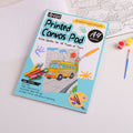 Little Car Town - A4 Canvas Coloring Book 10pcs