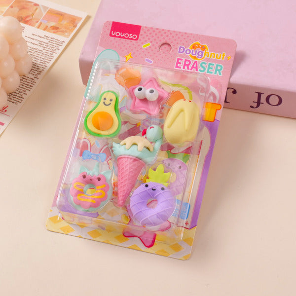 QH-8766 Doughnut Erasers