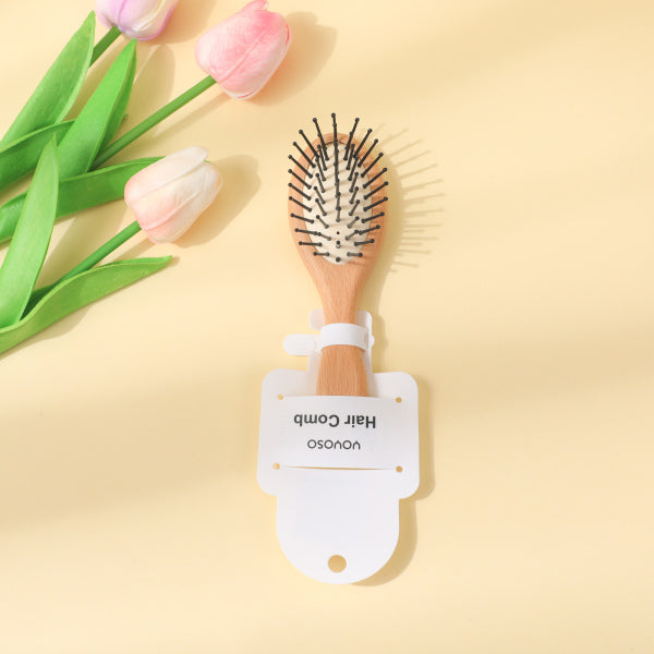 Gel Pin Beech Wood Massage Brush