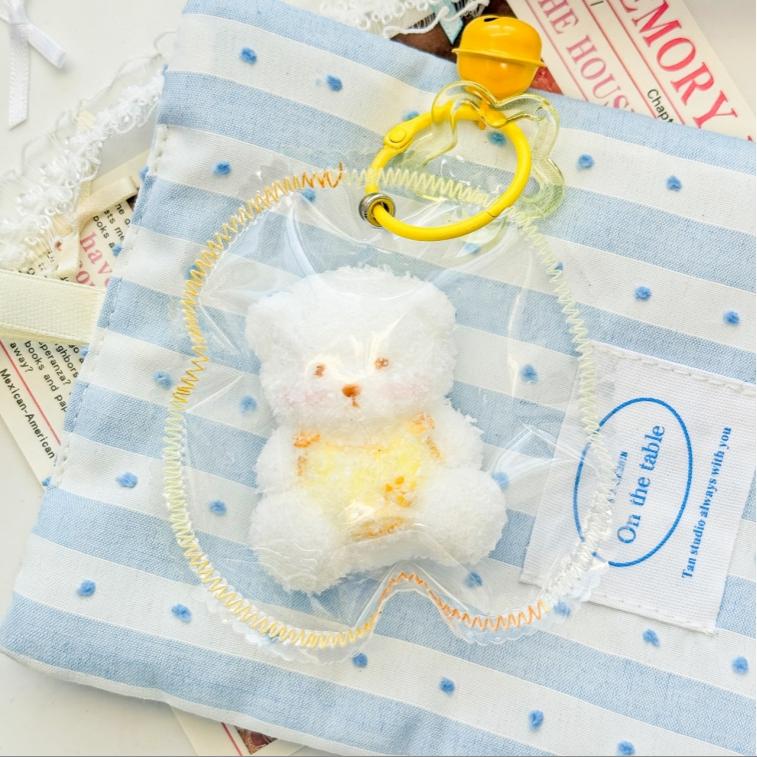 Little Bear with Bib Small Squishy Stress Relief Toy