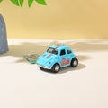 MY66-Q2221 Gulf Mini Alloy Pull-Back Dual-Door Vintage Car 1:38