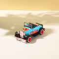 MY66-Q2271 Gulf Mini Convertible Dual-Door Pull-Back Alloy Car 1:36