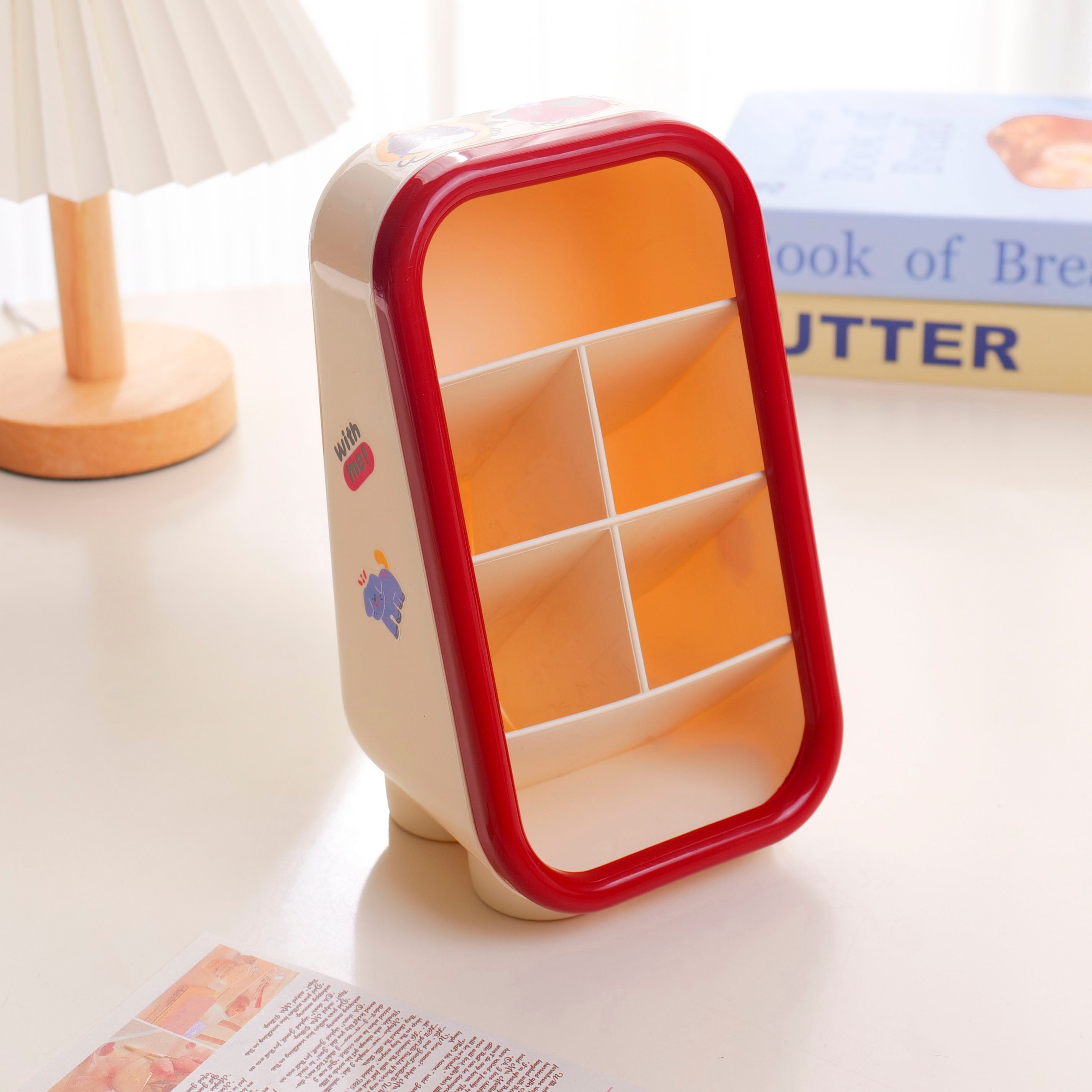 Whimsy Park DIY Series Desktop Multifunctional Slanted Storage Box