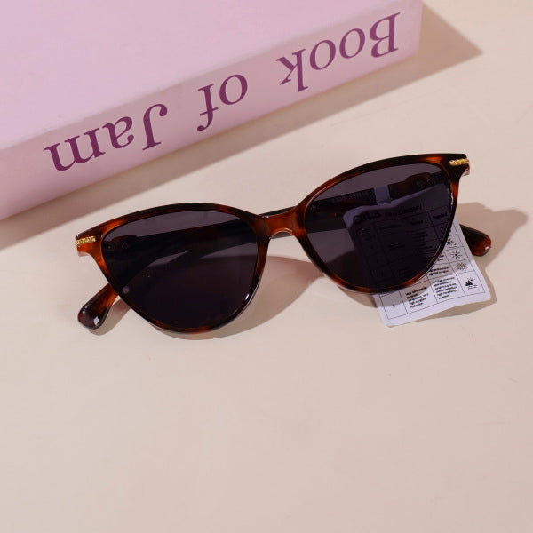 HS-CRYJ8008Cat-Eye Women's Sunglasses - Leopard
