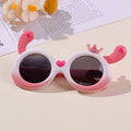 Crowned Rabbit Kids' Sunglasses - White
